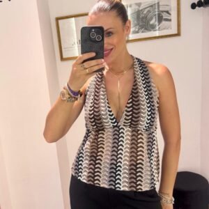 Top cuello halter