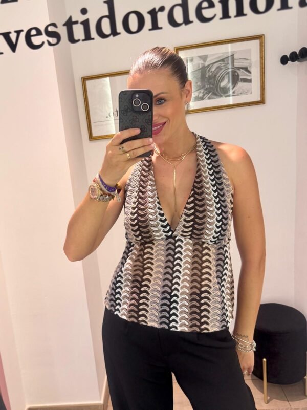 Top cuello halter