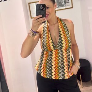 Top cuello halter