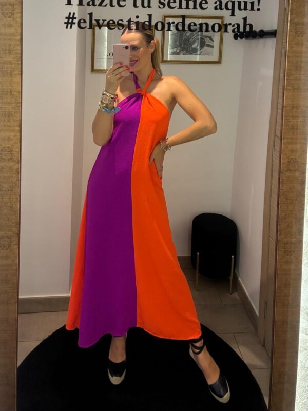 Vestido bicolor - Imagen 3