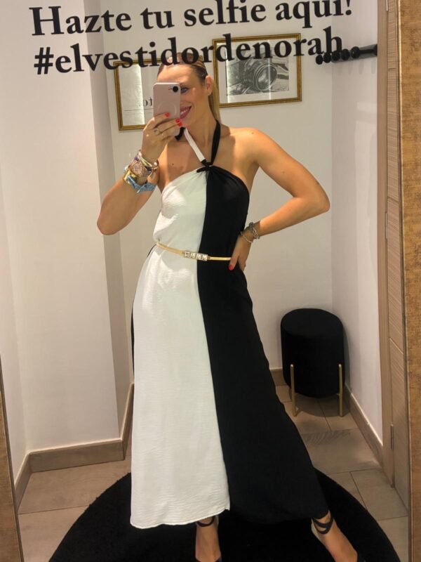 Vestido bicolor - Imagen 2