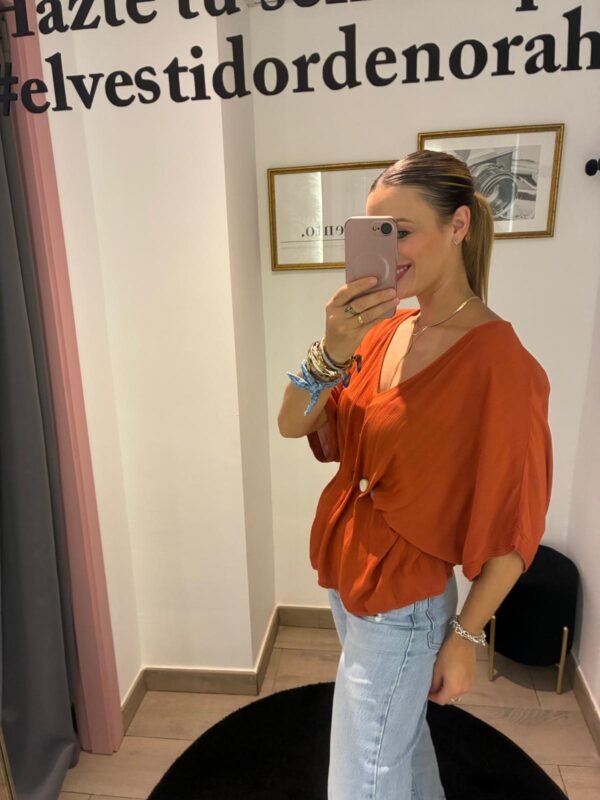 Blusa cinturón - Imagen 4